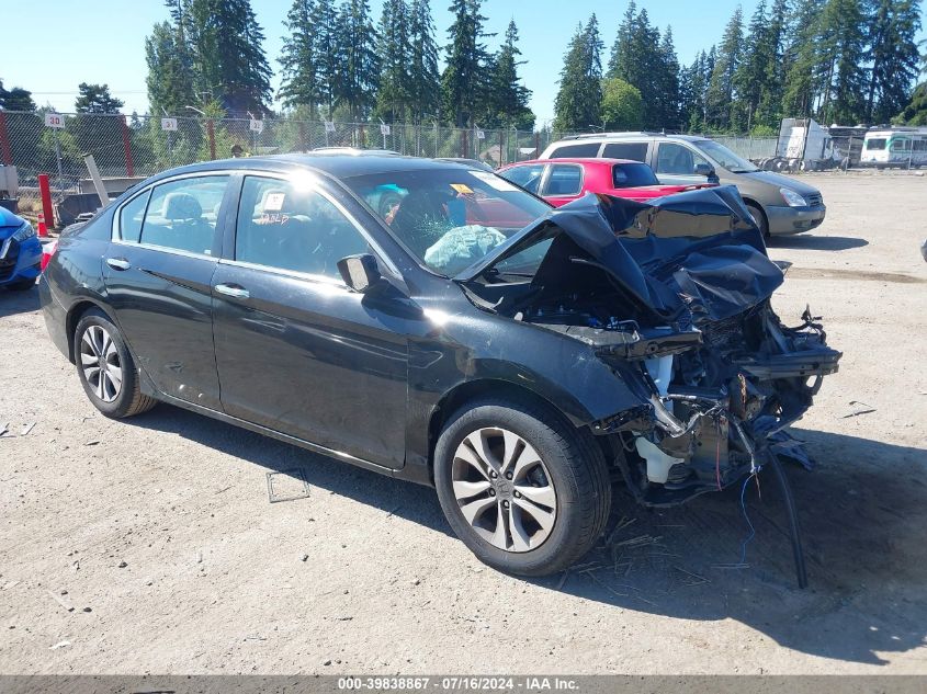 2015 HONDA ACCORD LX