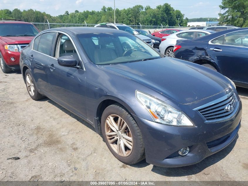 2012 INFINITI G37X