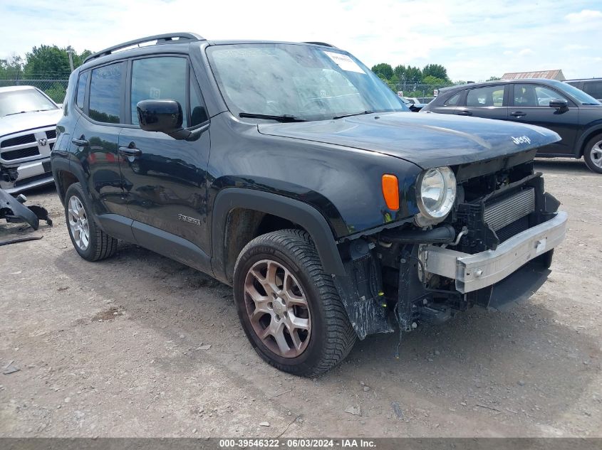 2017 JEEP RENEGADE LATITUDE 4X4