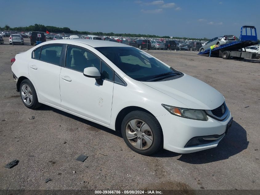 2013 HONDA CIVIC LX