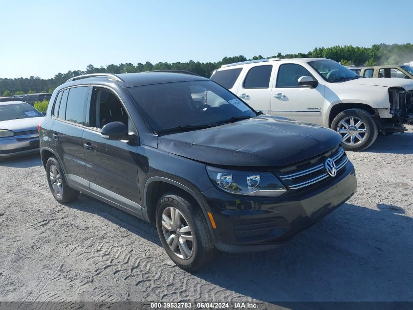 2016 VOLKSWAGEN TIGUAN S