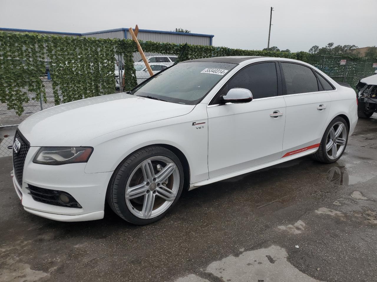 2012 AUDI S4 PREMIUM PLUS