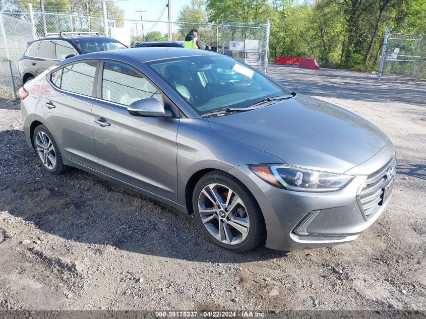 2017 HYUNDAI ELANTRA LIMITED