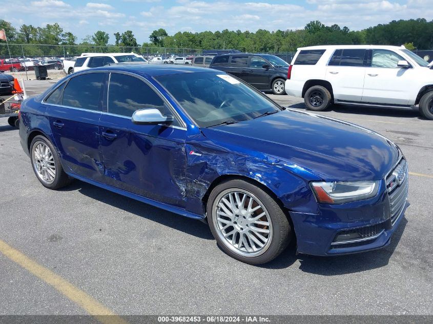 2013 AUDI S4 3.0T PREMIUM PLUS