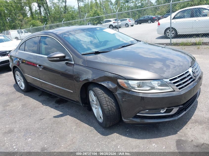 2013 VOLKSWAGEN CC 2.0T SPORT