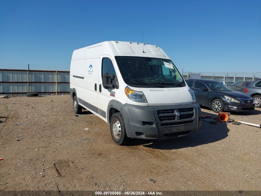 2018 RAM PROMASTER 2500 HIGH ROOF 159 WB