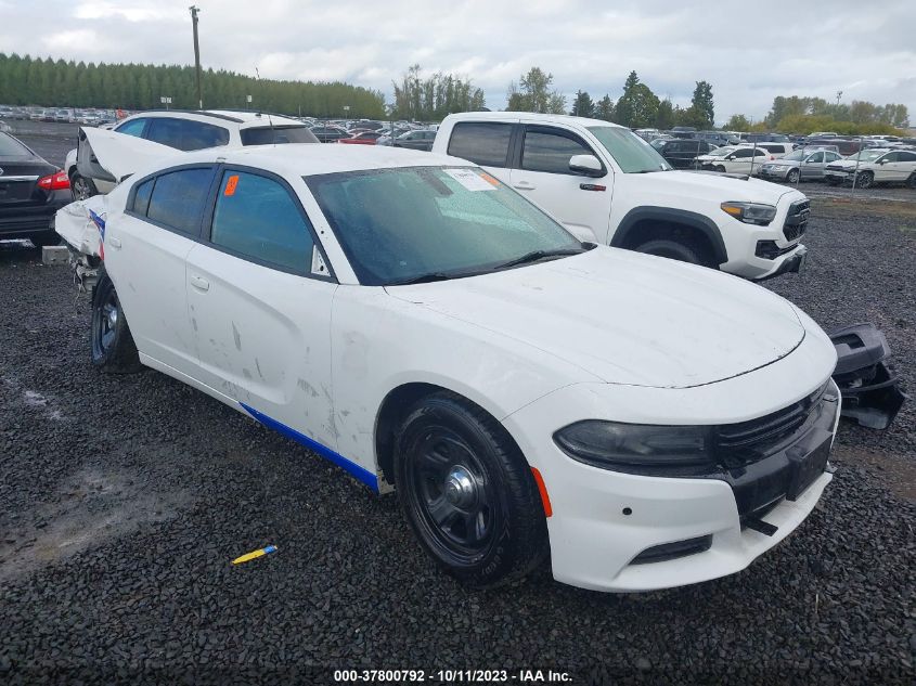 2017 DODGE CHARGER POLICE RWD