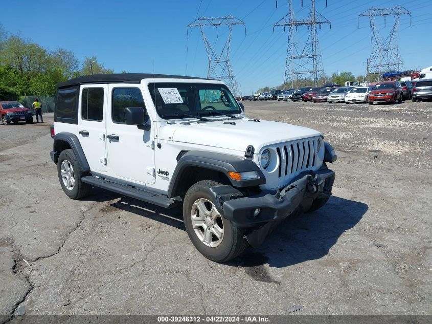 2021 JEEP WRANGLER UNLIMITED SPORT S 4X4