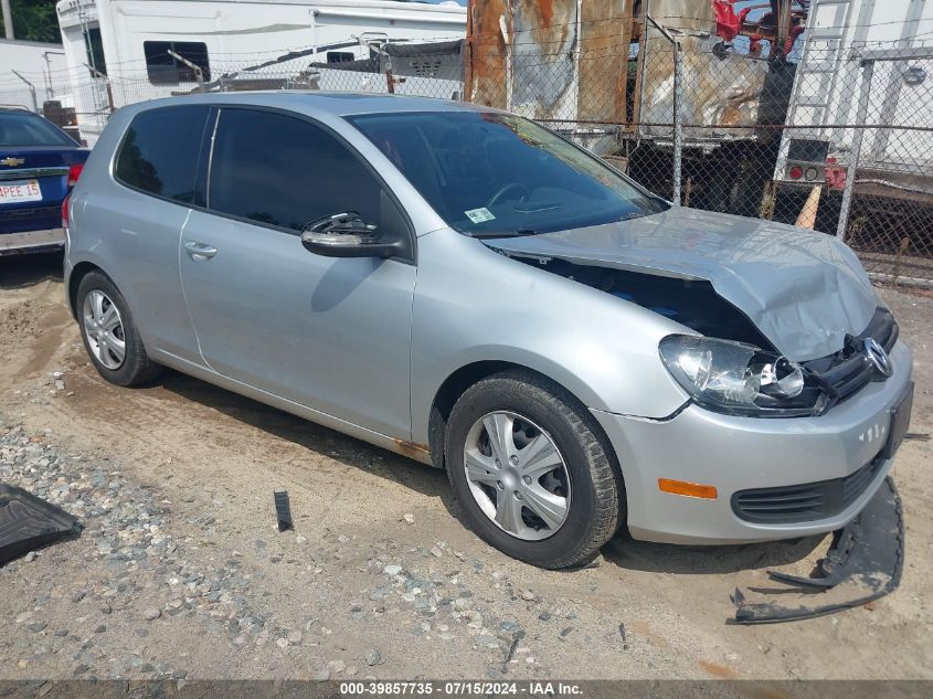 2010 VOLKSWAGEN GOLF 2-DOOR