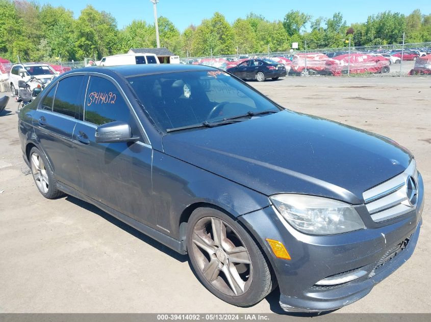 2011 MERCEDES-BENZ C 300 LUXURY 4MATIC/SPORT 4MATIC