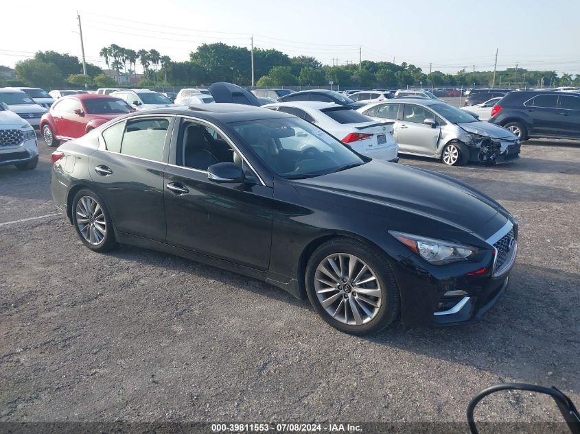 2021 INFINITI Q50 LUXE