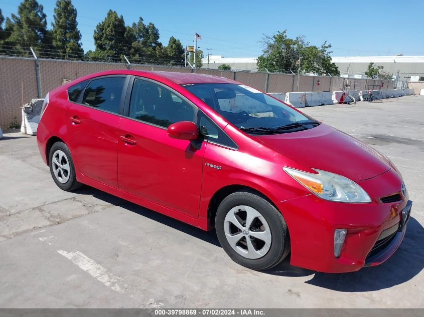 2012 TOYOTA PRIUS FOUR