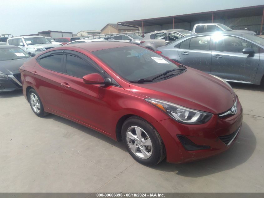 2015 HYUNDAI ELANTRA SE