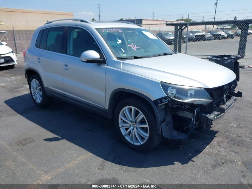 2013 VOLKSWAGEN TIGUAN S/SE/SEL