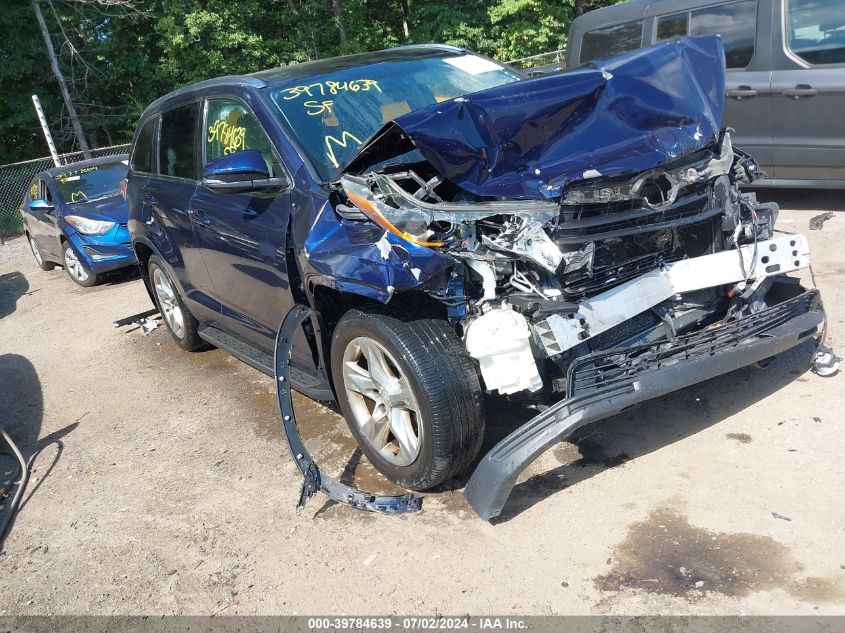 2015 TOYOTA HIGHLANDER LIMITED V6