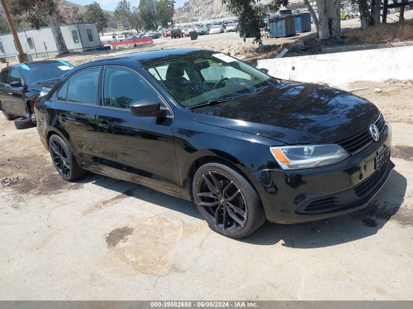 2013 VOLKSWAGEN JETTA 2.0L S