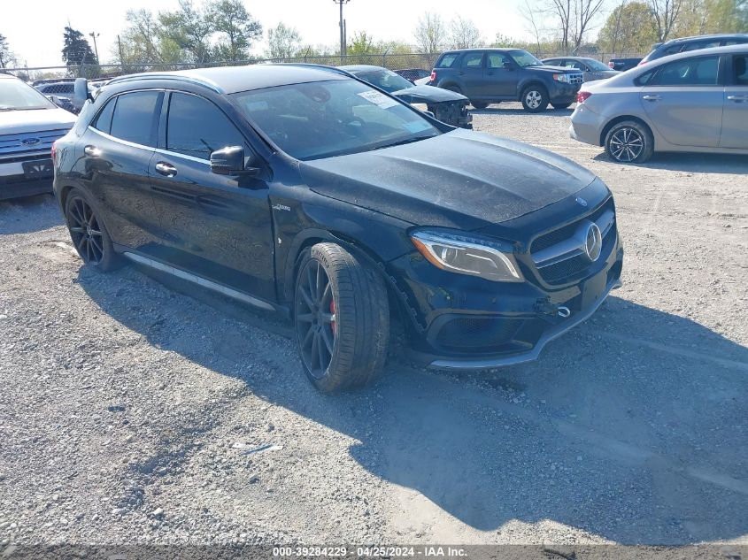 2015 MERCEDES-BENZ GLA 45 AMG 4MATIC