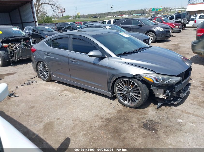 2018 HYUNDAI ELANTRA SPORT