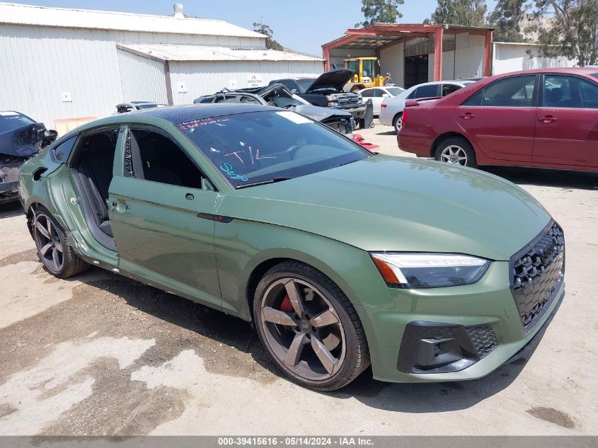 2023 AUDI A5 SPORTBACK PREMIUM PLUS 45 TFSI S LINE QUATTRO S TRONIC