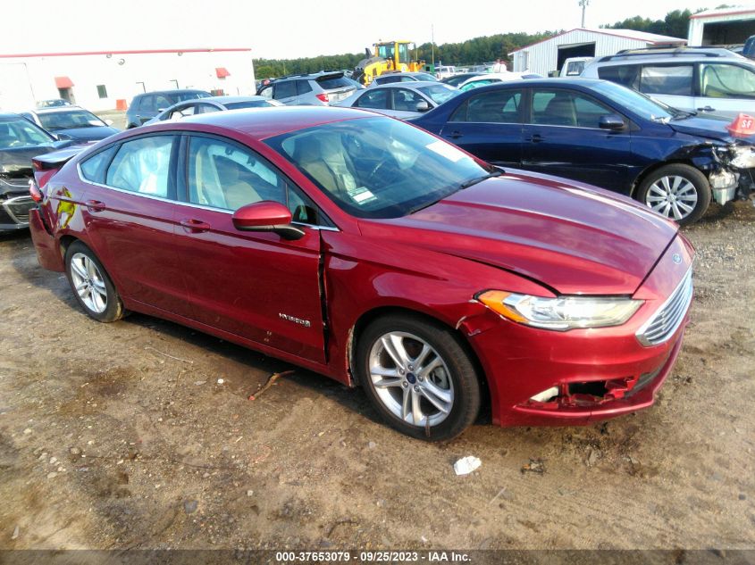 2018 FORD FUSION HYBRID SE