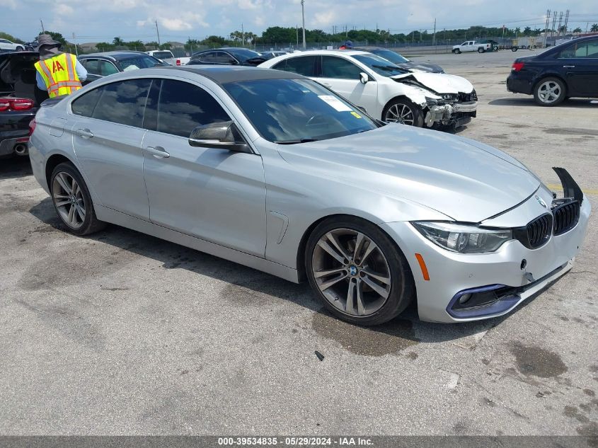 2018 BMW 430I GRAN COUPE