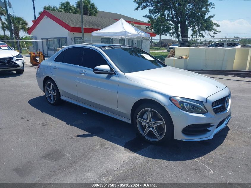 2015 MERCEDES-BENZ C 300 4MATIC/LUXURY 4MATIC/SPORT 4MATIC