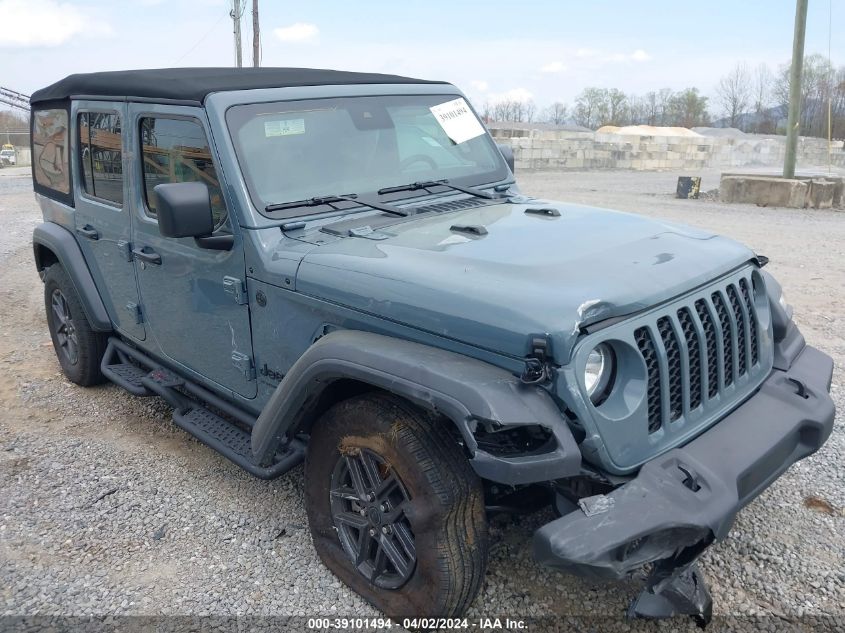 2024 JEEP WRANGLER 4-DOOR SPORT S 4X4