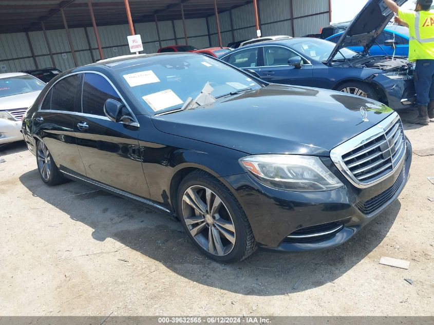 2014 MERCEDES-BENZ S 550 550