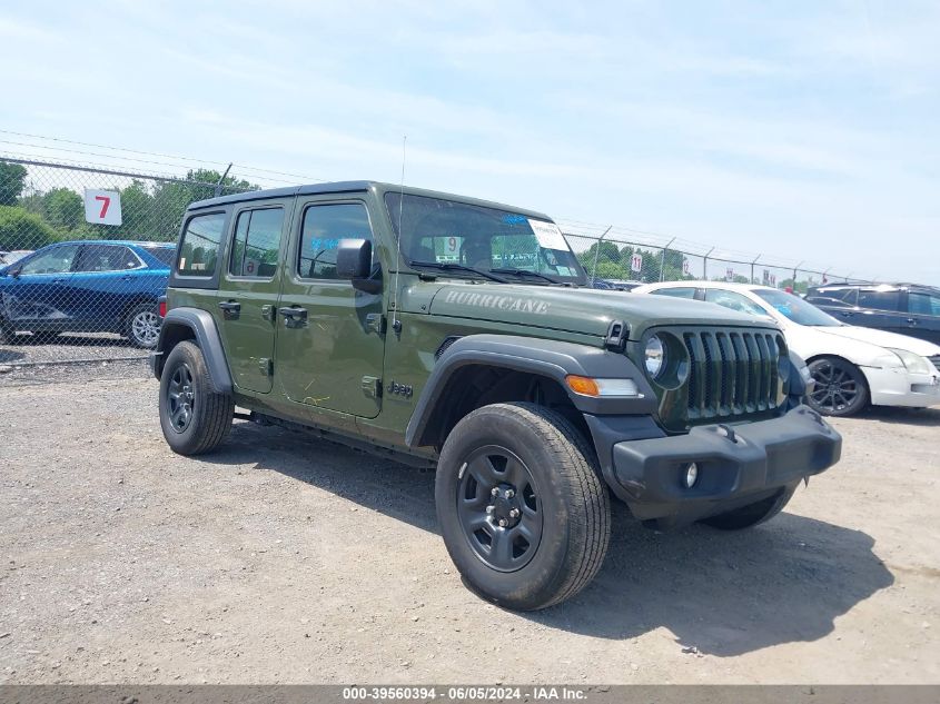 2022 JEEP WRANGLER UNLIMITED SPORT 4X4