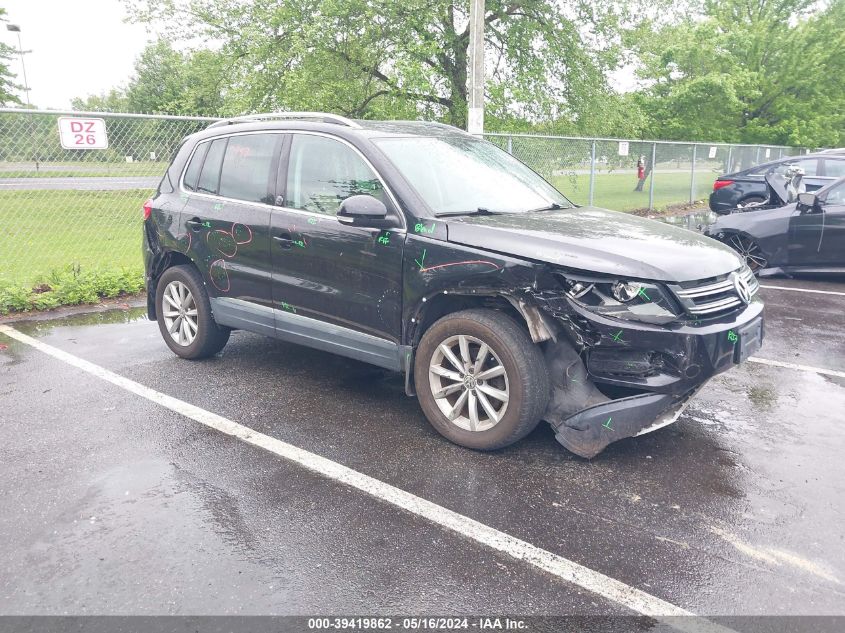 2017 VOLKSWAGEN TIGUAN 2.0T WOLFSBURG EDITION