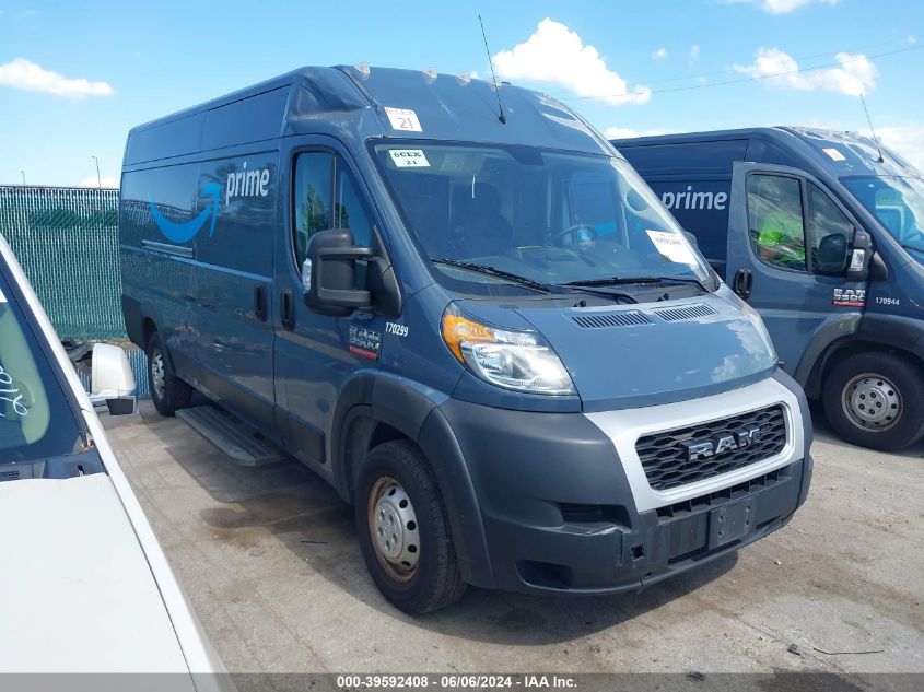 2019 RAM PROMASTER 3500 CARGO VAN HIGH ROOF 159 WB EXT