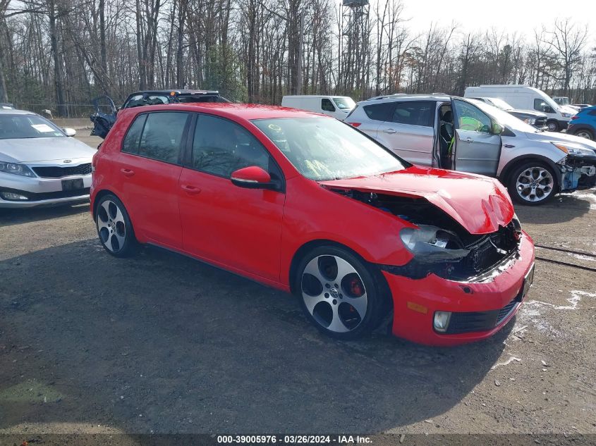 2012 VOLKSWAGEN GTI 4-DOOR