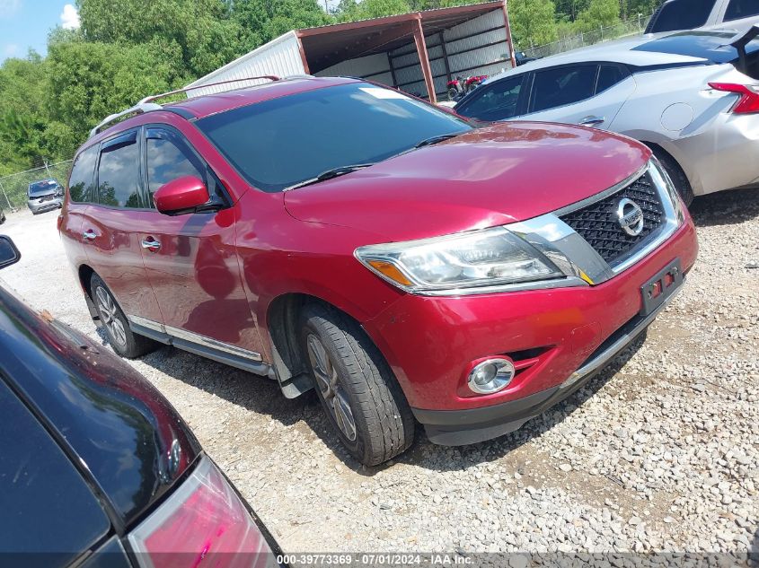 2015 NISSAN PATHFINDER SL