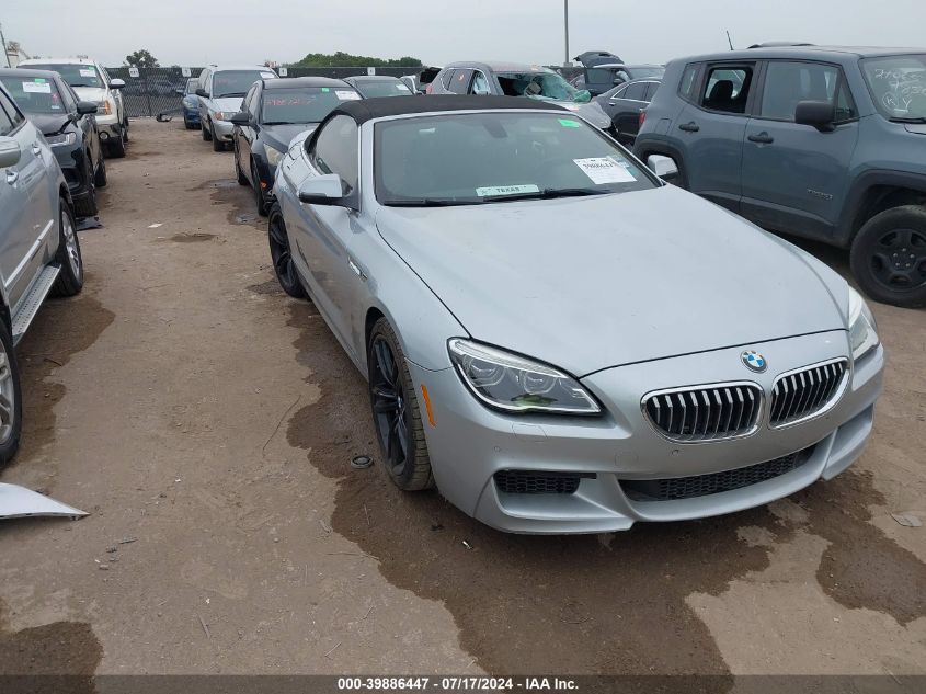 2016 BMW 6 SERIES I