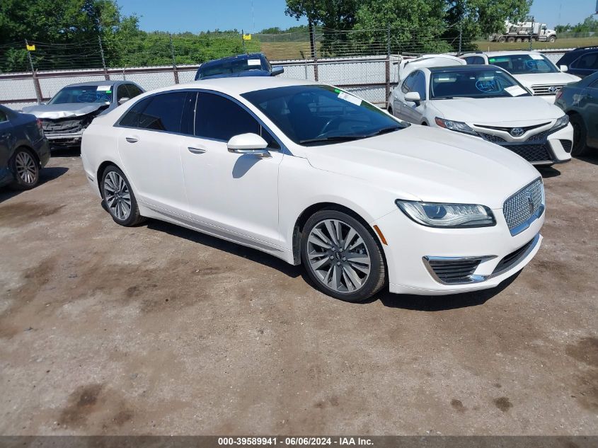 2017 LINCOLN MKZ RESERVE