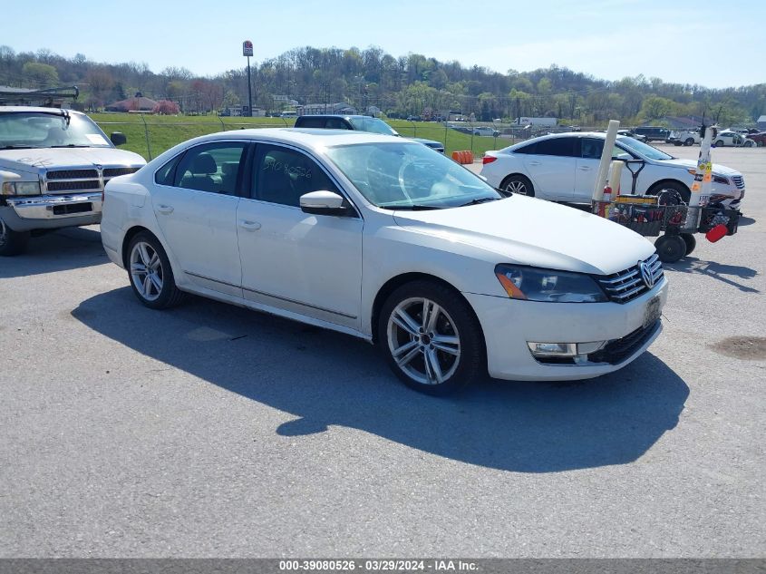 2013 VOLKSWAGEN PASSAT 2.0L TDI SEL PREMIUM