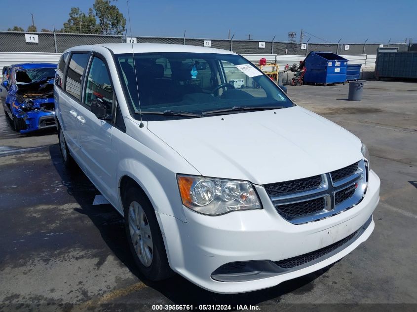 2016 DODGE GRAND CARAVAN SE