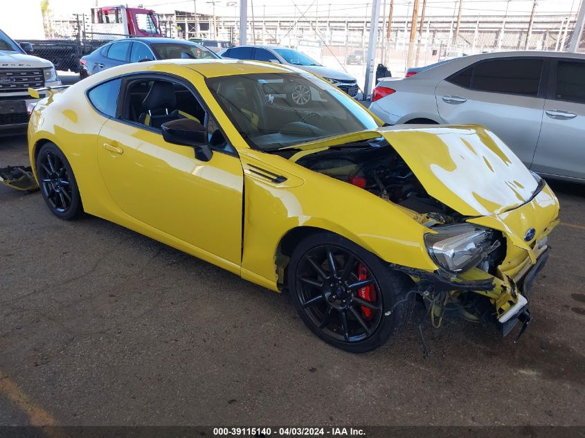 2017 SUBARU BRZ SERIES. YELLOW