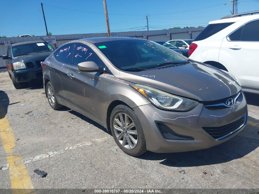 2016 HYUNDAI ELANTRA SE