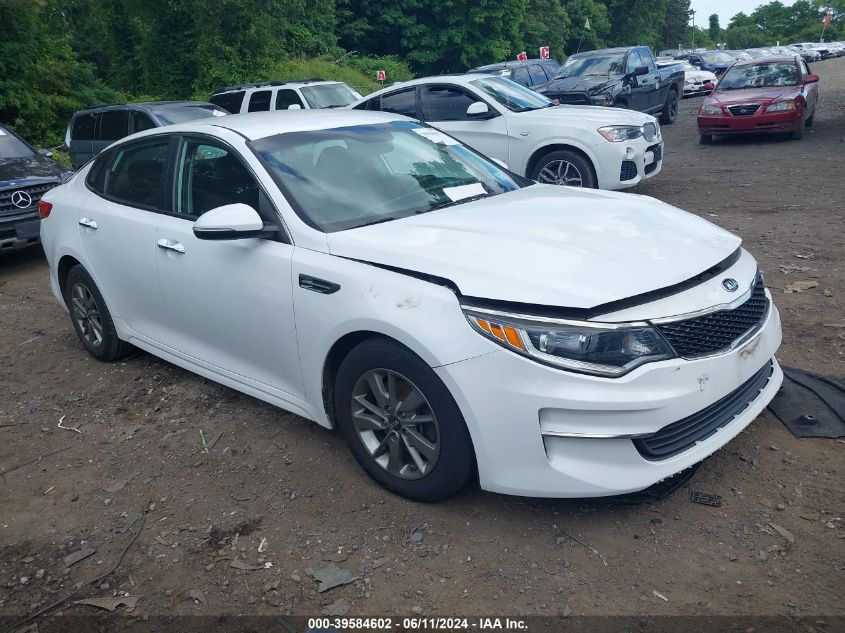 2016 KIA OPTIMA LX TURBO