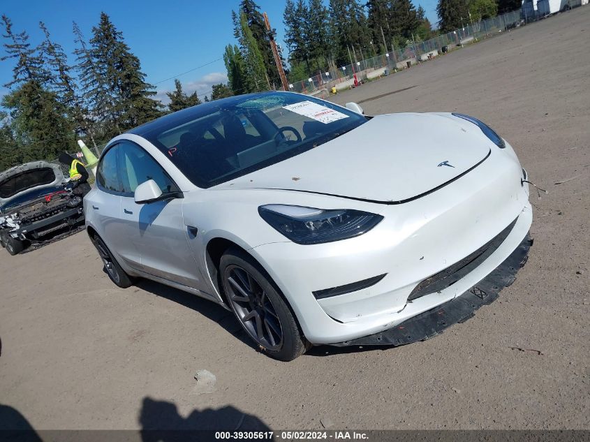 2022 TESLA MODEL 3 LONG RANGE DUAL MOTOR ALL-WHEEL DRIVE