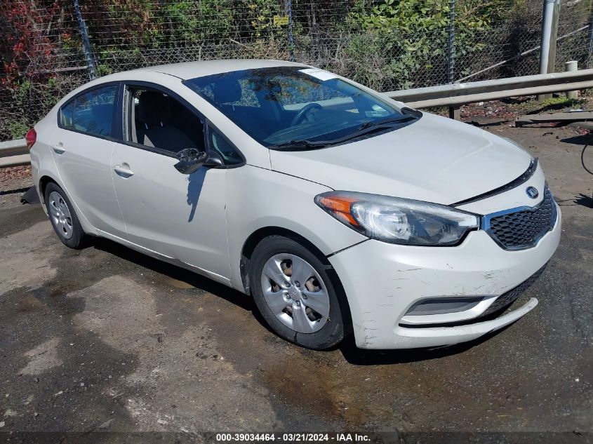 2015 KIA FORTE LX