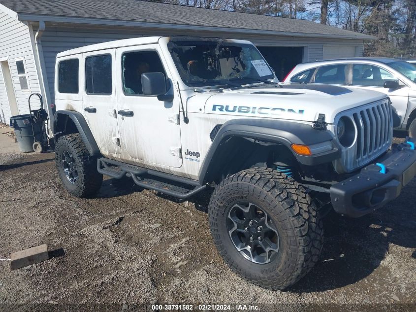 2021 JEEP WRANGLER 4XE UNLIMITED RUBICON 4X4