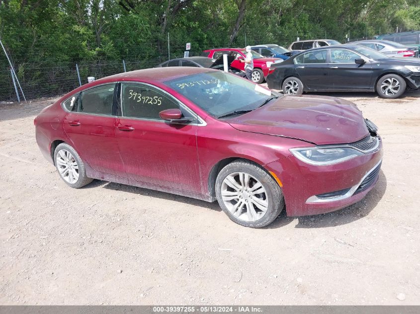 2015 CHRYSLER 200 LIMITED