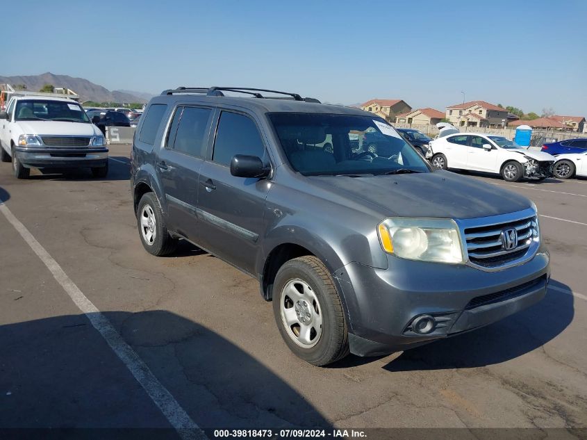 2012 HONDA PILOT LX