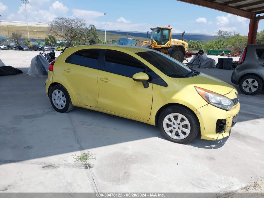 2016 KIA RIO LX