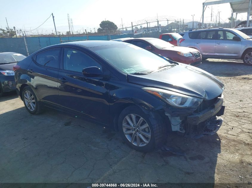 2014 HYUNDAI ELANTRA SE