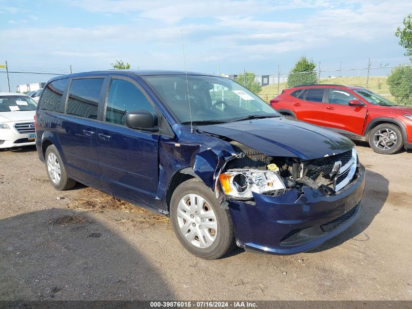 2016 DODGE GRAND CARAVAN SE