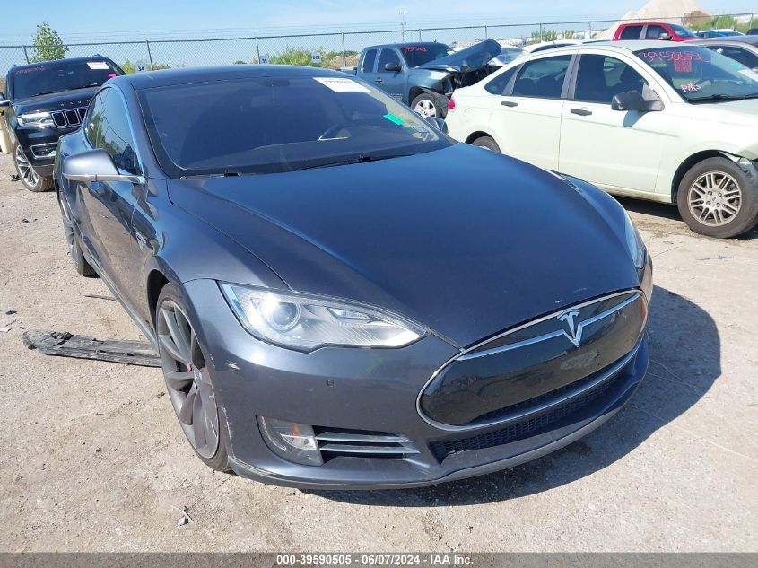 2014 TESLA MODEL S P85