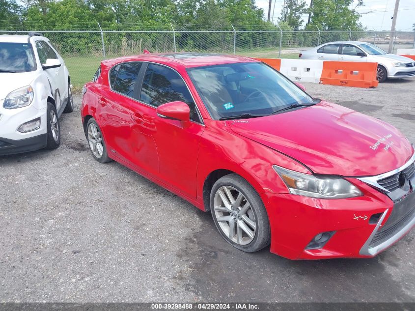 2015 LEXUS CT 200H